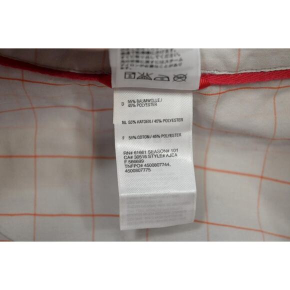 North Face Camp Shirt Checks Short Sleeve Hiking Pocket Button Up Mens XL - Picture 10 of 11